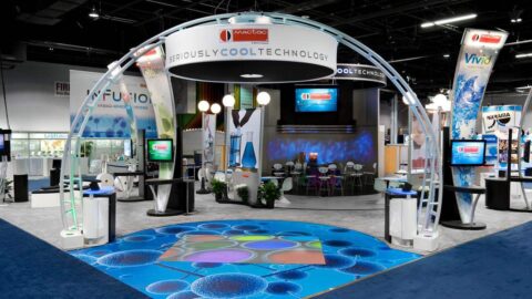 Design of trade fair stands and exhibition booths